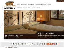 Tablet Screenshot of losnaranjosdelvalle.com